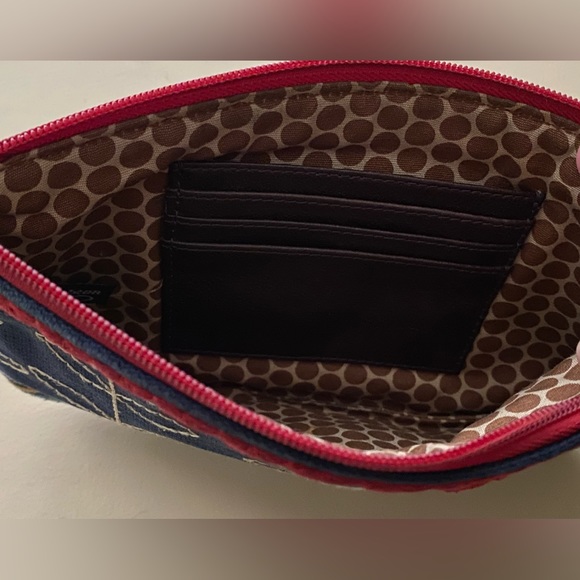 Brighton Wristlet clutch purse and jewelry bag - Picture 4 of 12